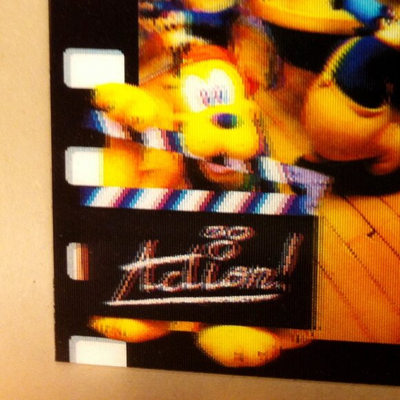 Tokyo Disneyland Lenticular Postcard Disney Sea Plane Crazy Mickey and Minnie - Picture 7 of 8